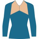 Damen Langarmshirt Brustöffnung