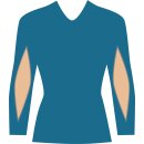 Damen Langarmshirt Armöffnung