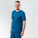 Herren T-Shirt Brustöffnung