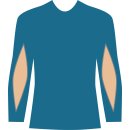 Herren Langarmshirt Armöffnung