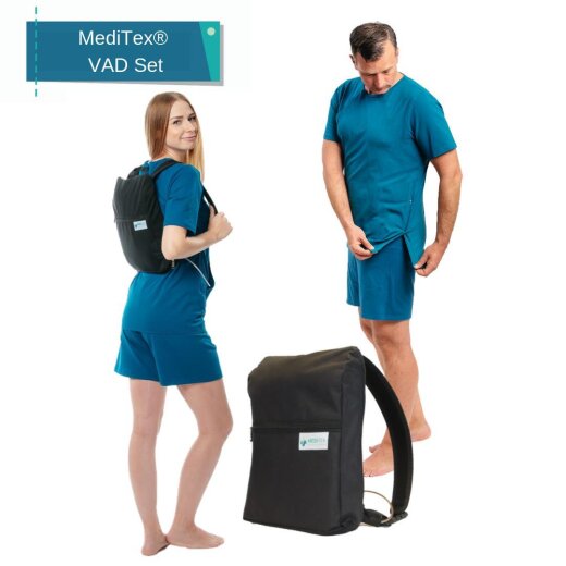 VAD-Set (VAD-T-Shirt + VAD-Rucksack "Heartbag")