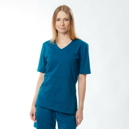 Damen T-Shirt Eingrifftasche (3er-Set)