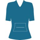 Damen T-Shirt Eingrifftasche (3er-Set)
