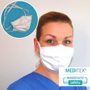 Baumwollmaske MediTex® safety + 1x Filtervlies