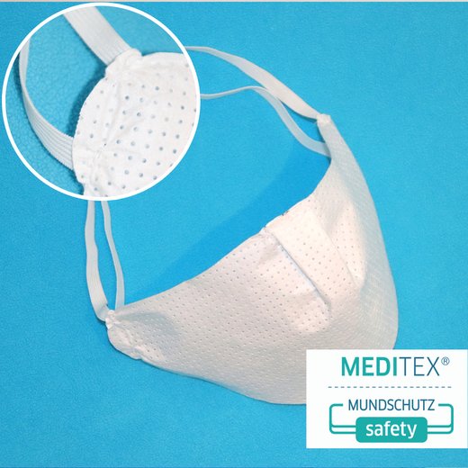 Mund-Nasen-Maske MediTex® safety (5 Stück)