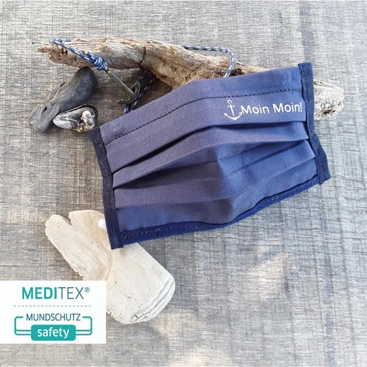 Ostseemaske MediTex® safety + 1x Filtervlies Moin Moin!