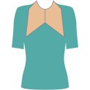 T-Shirt Basic mit Brustöffnung 3er Set