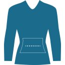 Damen Langarmshirt Eingrifftasche