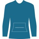 Herren Langarmshirt Eingrifftasche